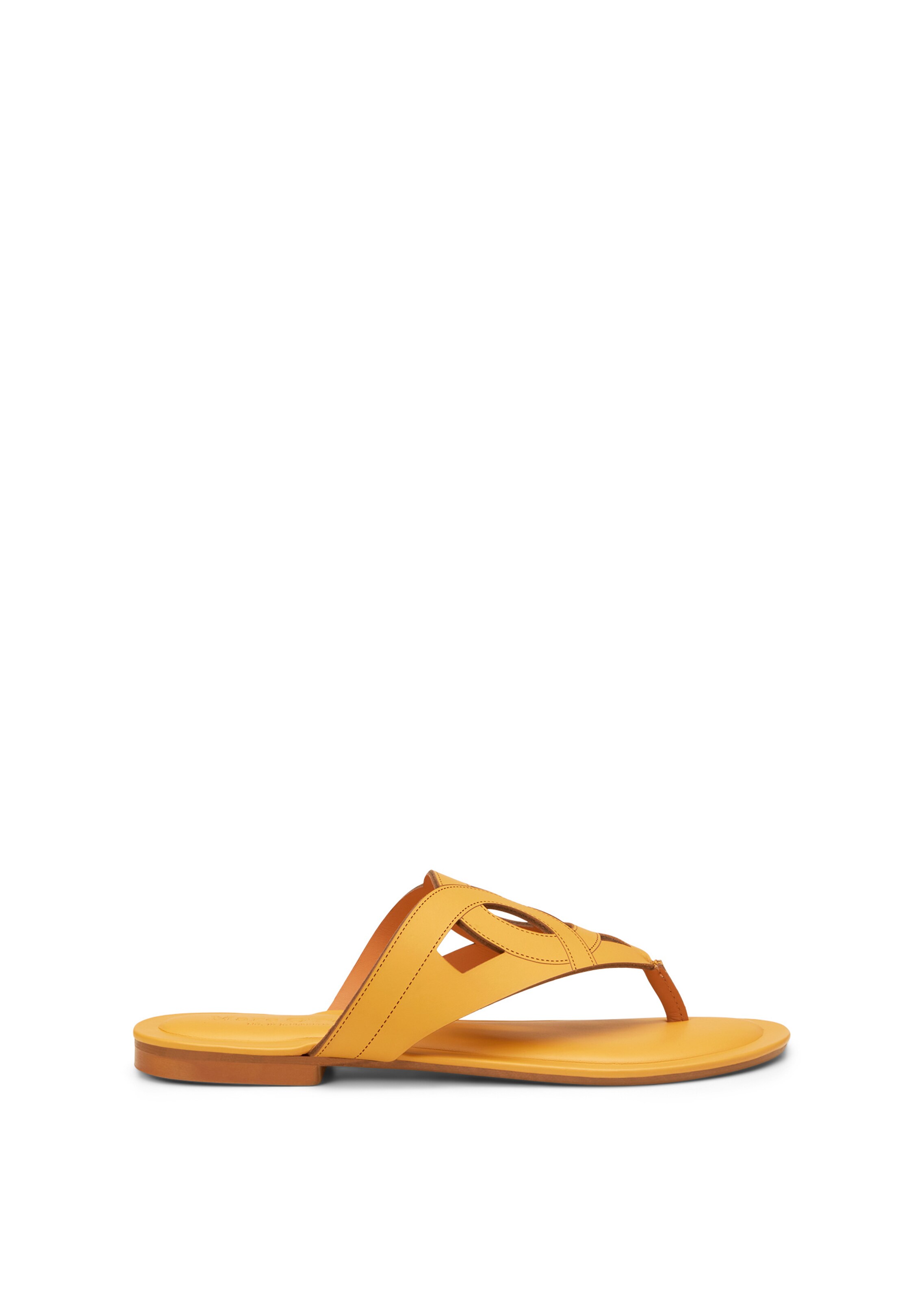 Marc O'Polo T-bar sandals in Yellow
