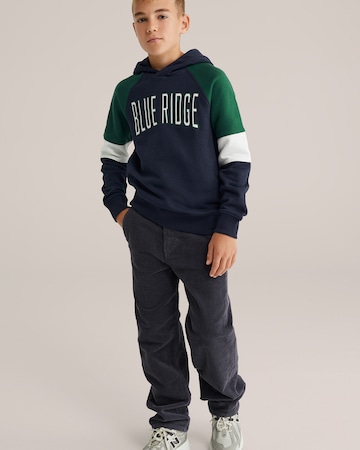 WE Fashion Sweatshirt in Blauw