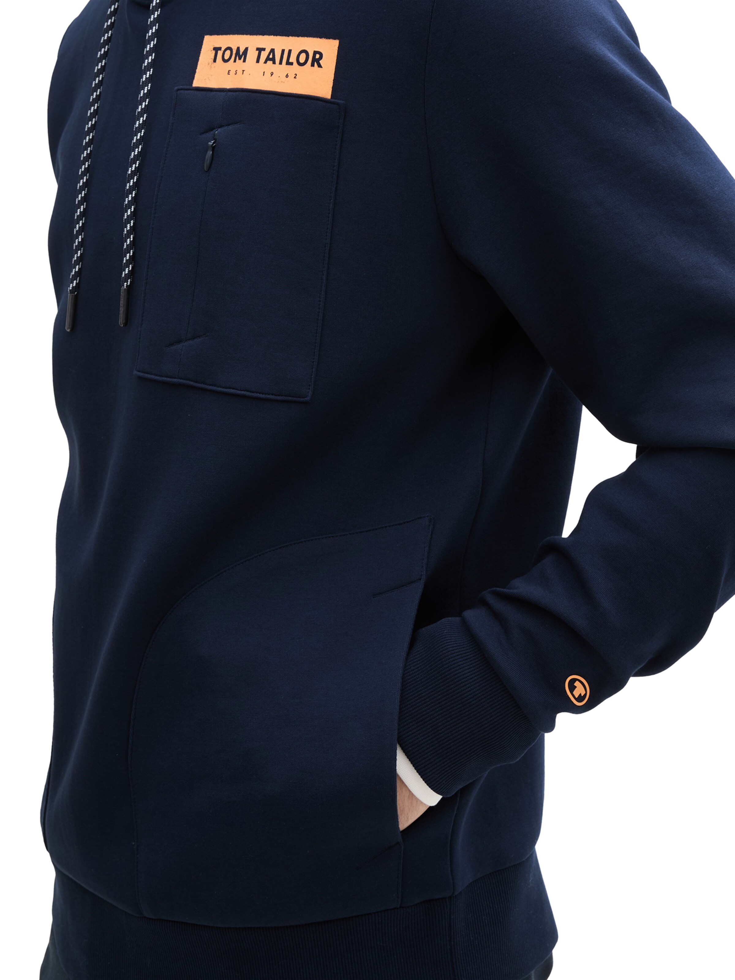 TOM TAILOR Sweatshirt in Blau