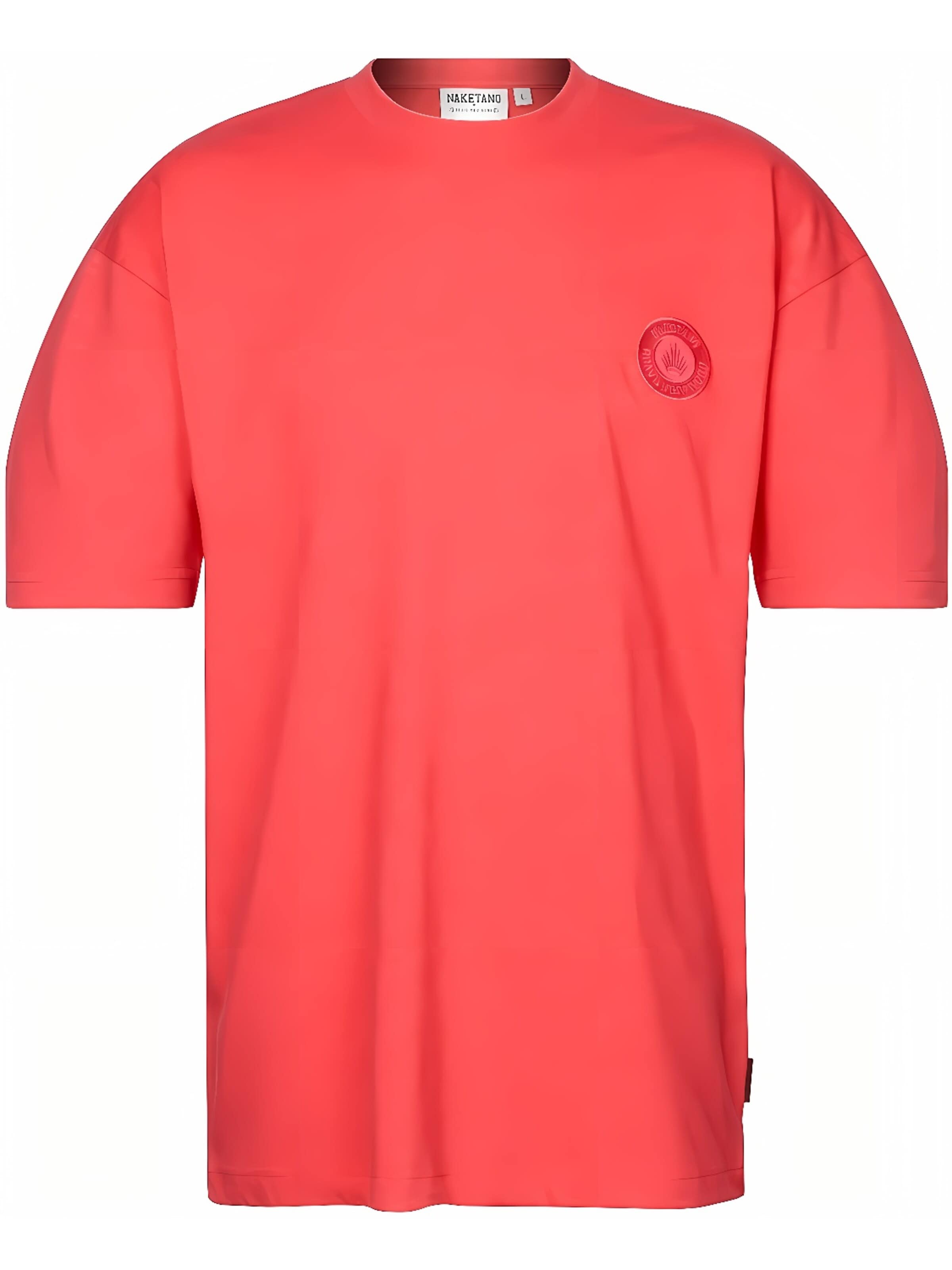 naketano Shirt 'Big Adonis' in Red: front