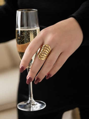 La Moda Me Ring 'Cher'‌‌‌‌‌‌‌‌‌‌ in Gold