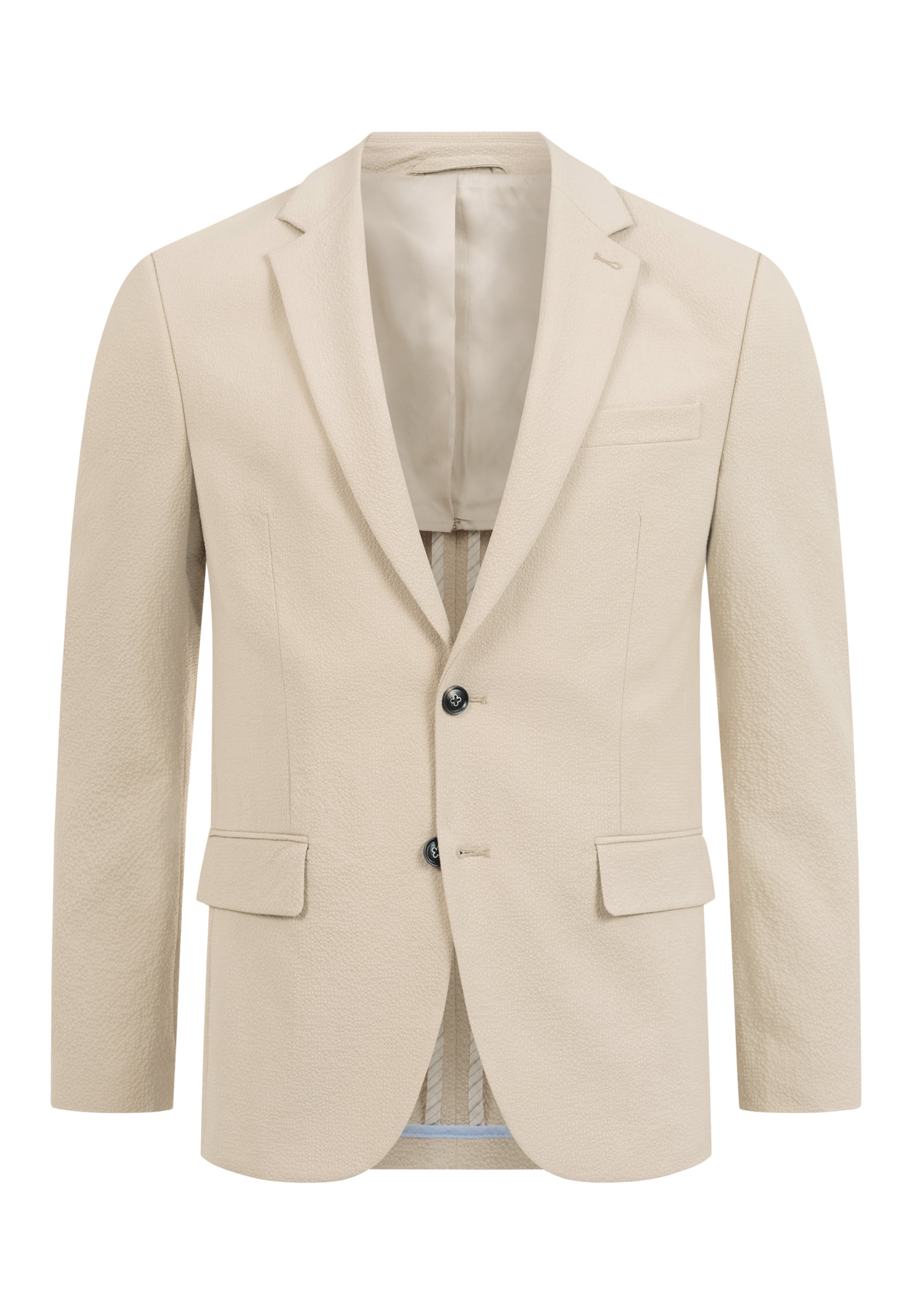 JEFF Comfort Fit Sakko 'Jonas' in Beige: Vorderseite