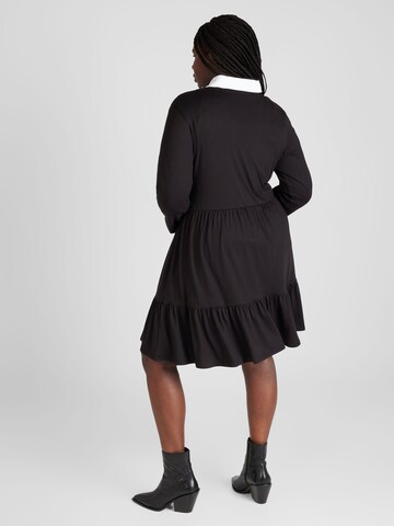 Vero Moda Curve Jurk 'CINA' in Zwart