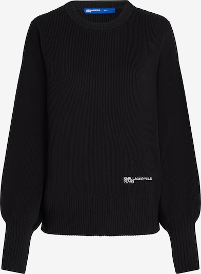 Megztinis iš KARL LAGERFELD JEANS, spalva – juoda, Prekių apžvalga
