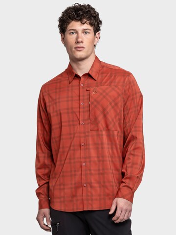 Fit confort Chemise 'Fraris' Schöffel en rouge : devant