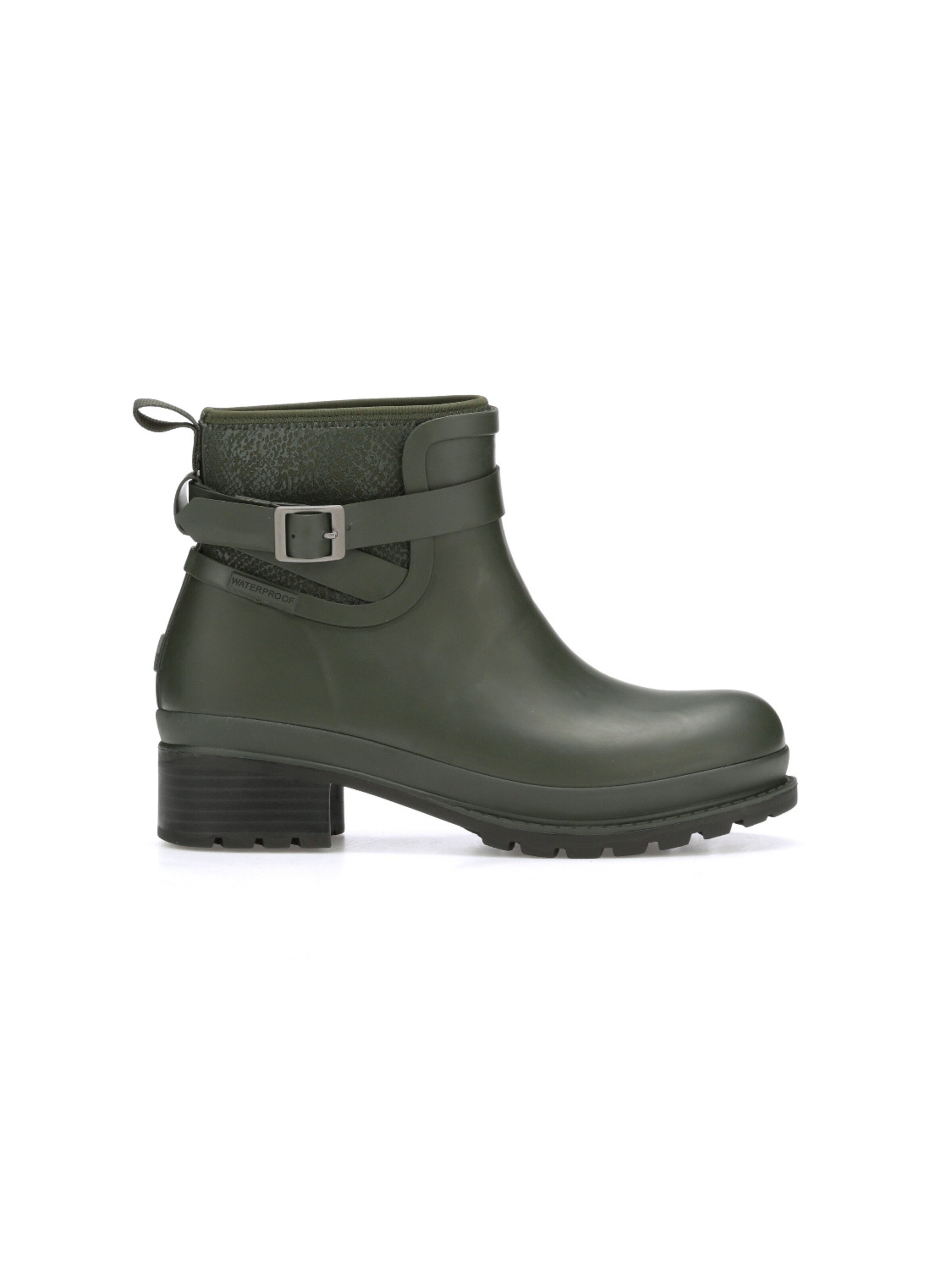 Botine 'Womens liberty ankle rubber' de la Muck boot pe verde: față
