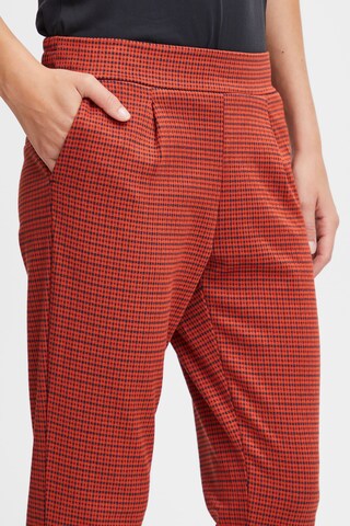 ICHI Slimfit Hose 'IHKate' in Rot