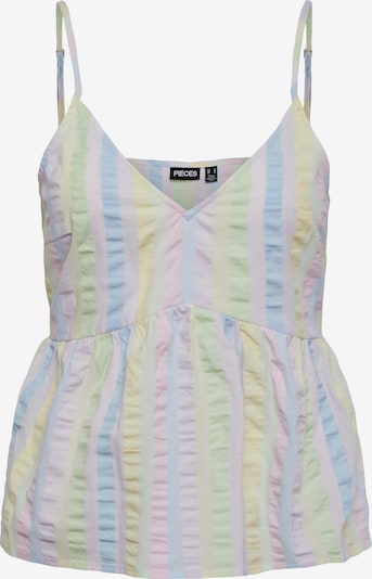 PIECES Top 'Kaitlyn' in Pastel blue / Pastel yellow / Pastel green / Pink, Item view