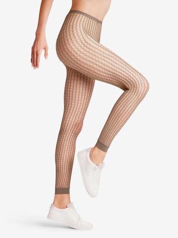 FALKE Slimfit Leggings 'Wicker Game' in Beige