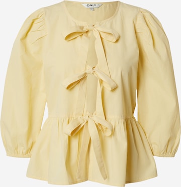 Bluză 'ONLRANINA' de la ONLY pe galben: față