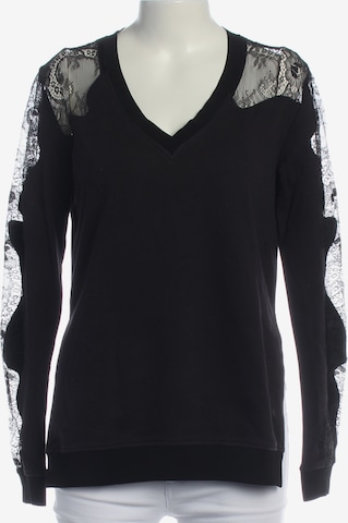 Alexander McQueen Sweatshirt / Sweatjacke L in Schwarz: Vorderseite