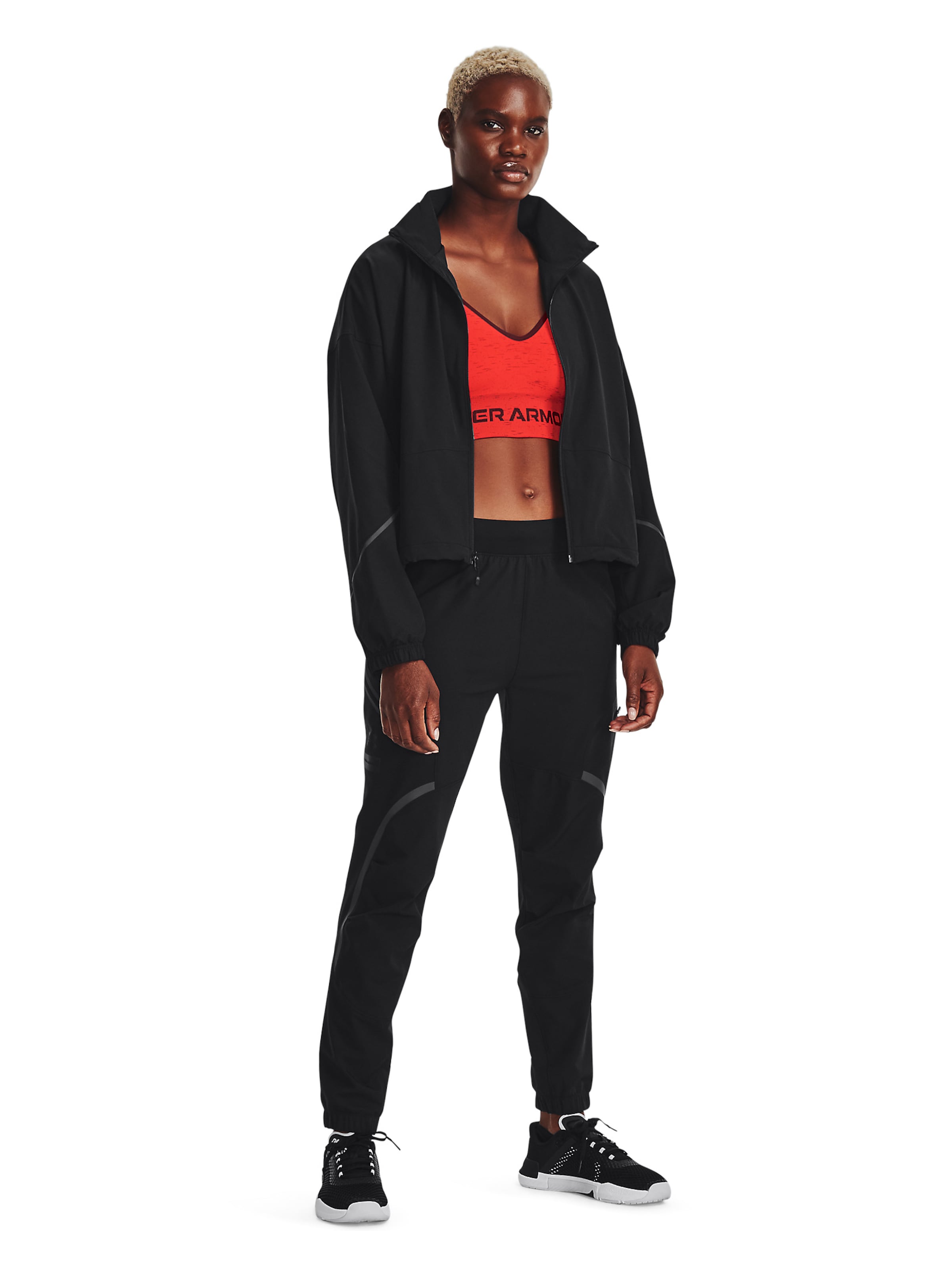 Giacca sportiva 'Unstoppable' di UNDER ARMOUR in nero