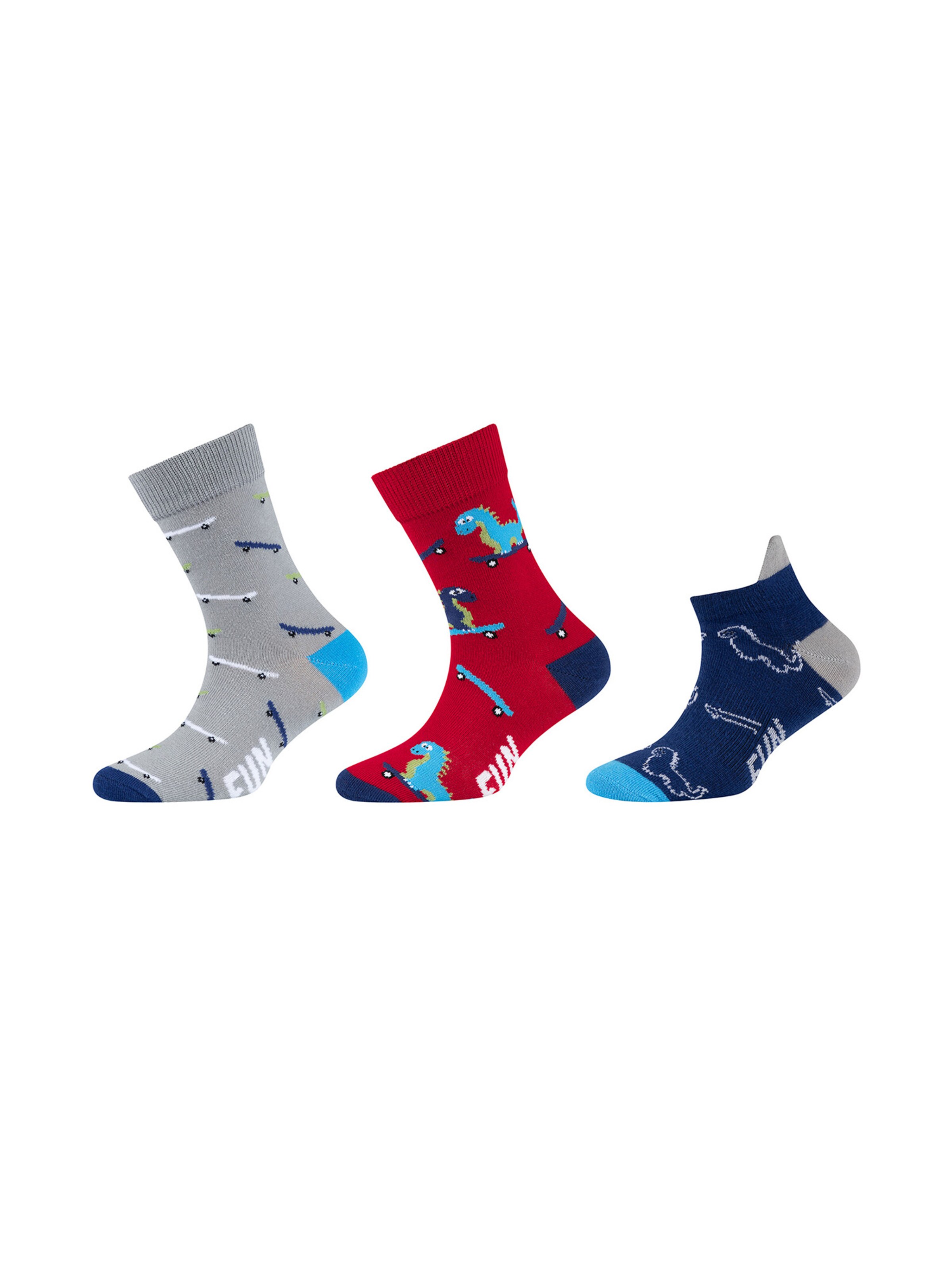 FUN Socks Socken in Mischfarben: Vorderseite