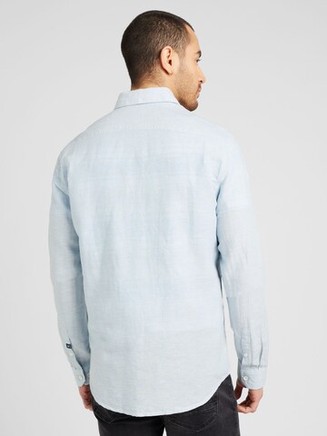 GARCIA Regular fit Button Up Shirt in Blue