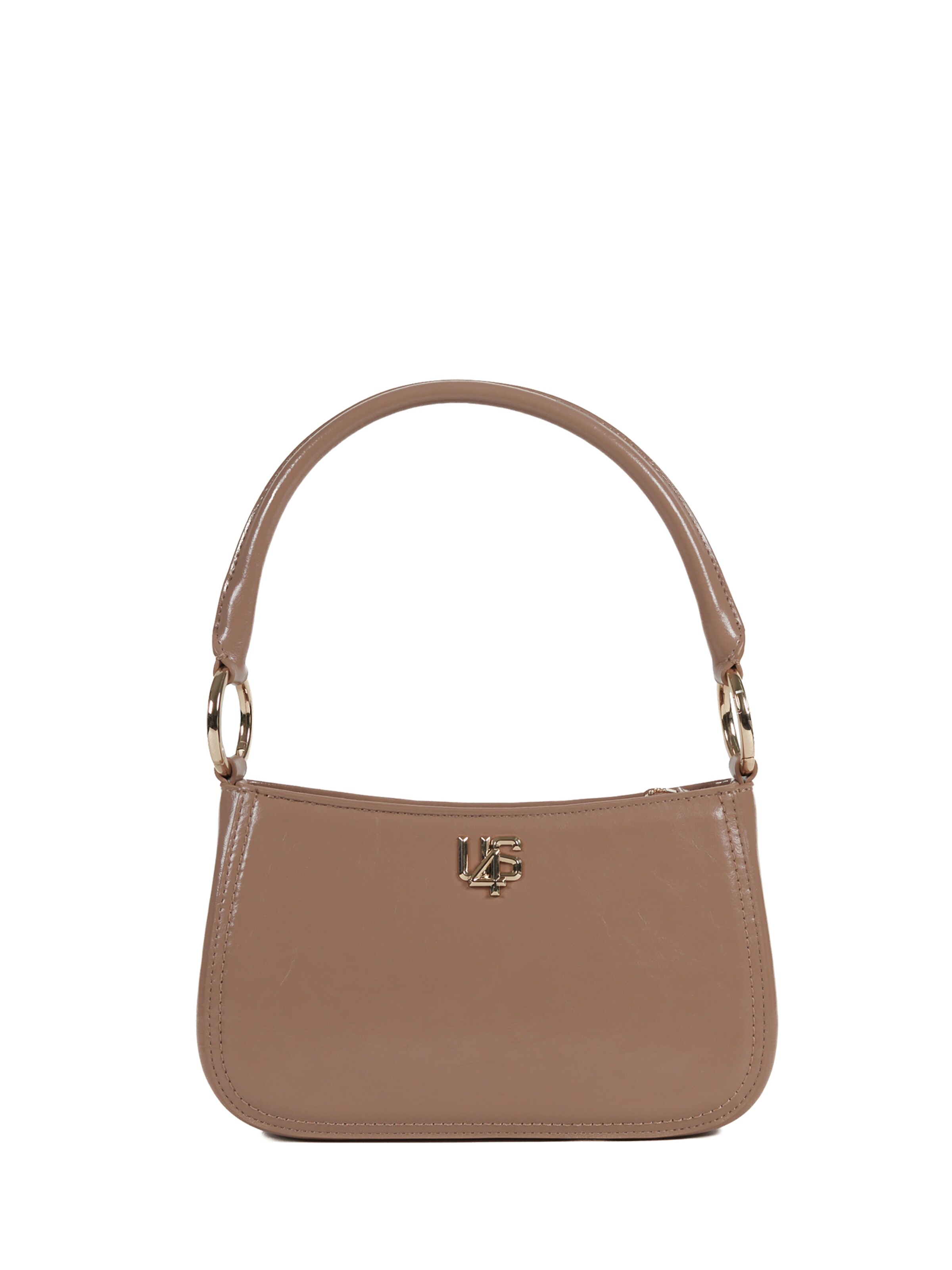 4US PACIOTTI Schultertasche in Beige: Vorderseite