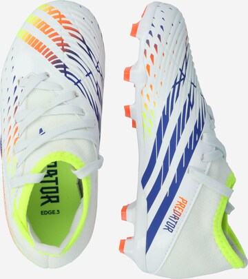 balts ADIDAS PERFORMANCE Sporta apavi 'Predator Edge.3 Firm Ground'