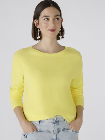OUI Sweater 'KEIKO' in Yellow: front