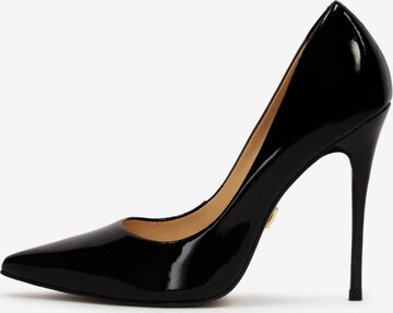 Kazar - Zapatos con plataforma en negro: frente