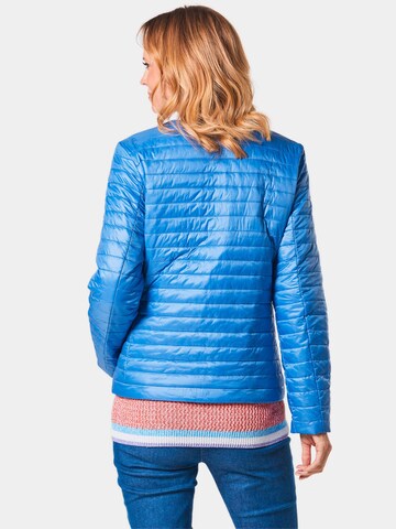 Goldner Übergangsjacke in Blau