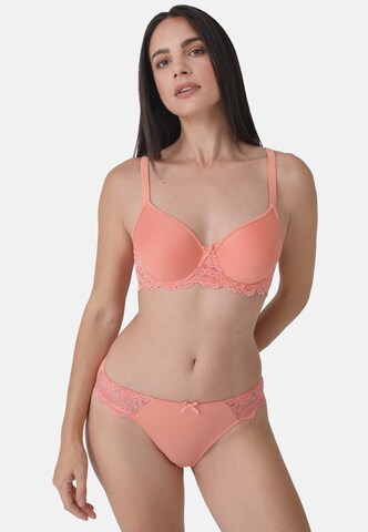 Invisible Soutien-gorge 'CLASSIC LACE' sassa en orange