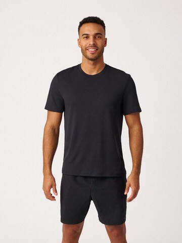 SNOCKS Athletic Sweatshirt in Black: front