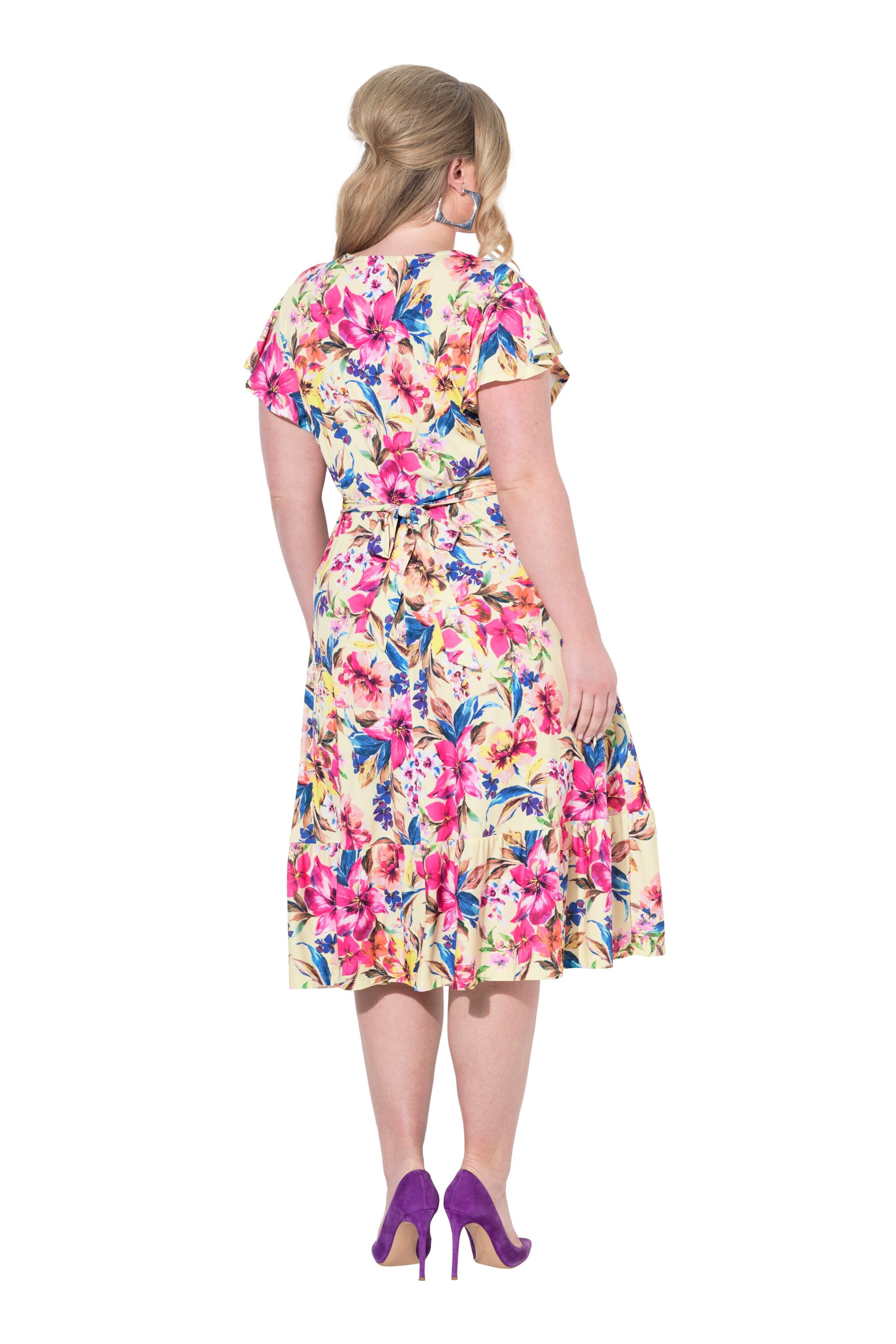 MIAMODA Dress in Mixed colours