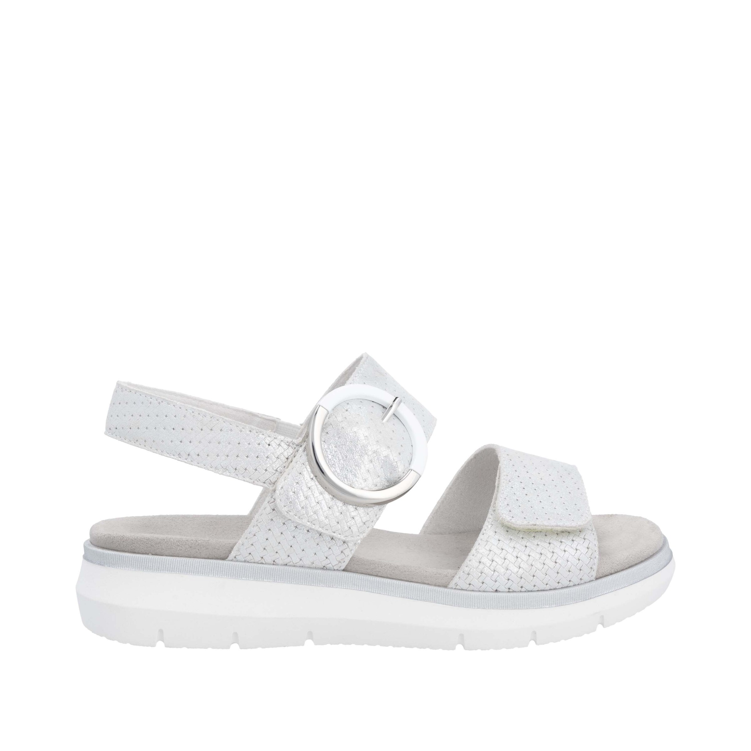 REMONTE Strap Sandals in Silver