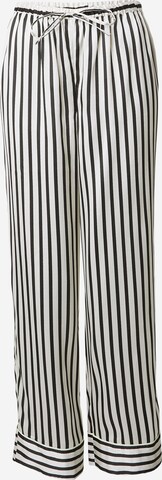 Pantaloni de pijama de la River Island pe alb: față