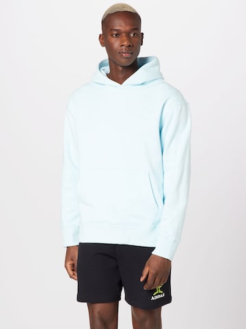 ADIDAS ORIGINALS - Sweatshirt 'Adicolor Contempo' em azul: frente