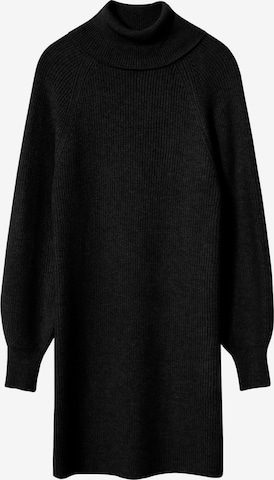 MANGO Knitted dress 'JOLENEC' in Black: front