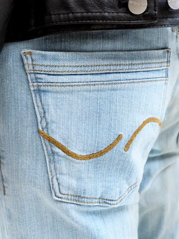JACK & JONES Slimfit Jeans 'JJIGLENN JJLUKE' in Blauw