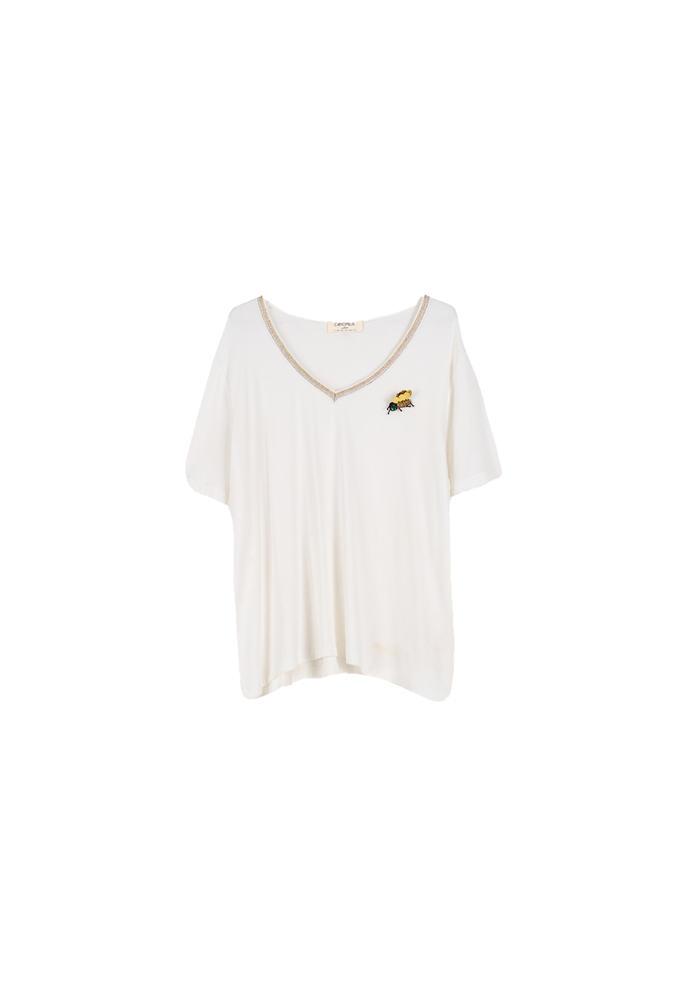 Camomilla Italia Oversized shirt 'Susy' in White: front