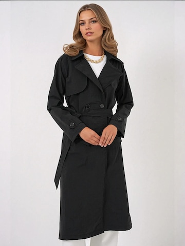 Bigdart Between-Seasons Coat 'Trenchcoats' in Black