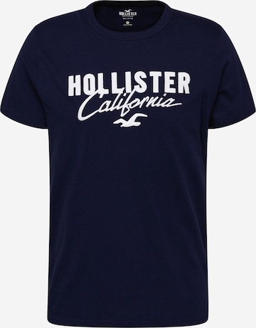 HOLLISTER - Camisa em azul: frente
