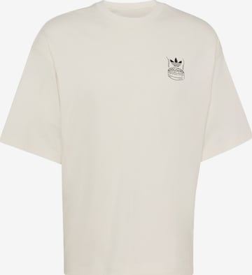 T-Shirt 'Chopsticks' ADIDAS ORIGINALS en blanc : devant