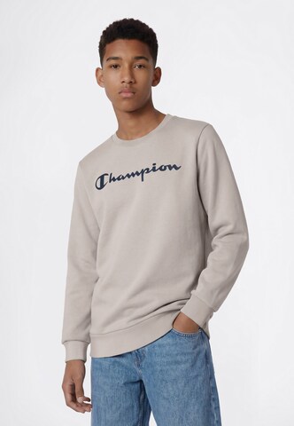 Champion Sweatshirt in Grau: Vorderseite