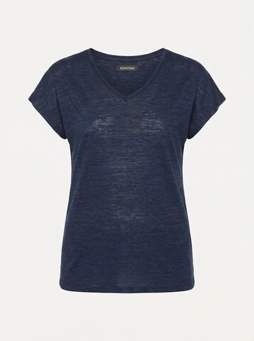 KOROSHI T-shirt i blå