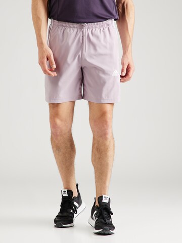 ADIDAS SPORTSWEAR Regular Sportshorts 'Essentials Chelsea' in Lila: predná strana