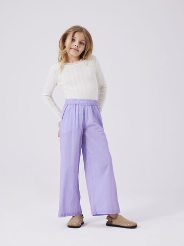 Wide Leg Pantalon NAME IT en violet