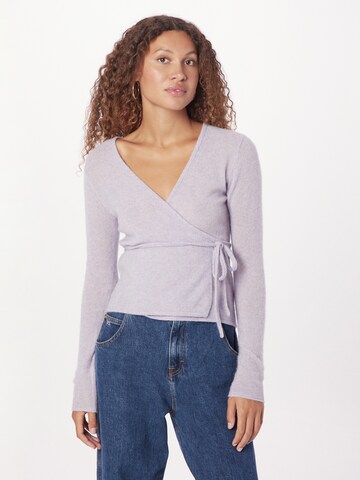 AMERICAN VINTAGE Pullover 'XINOW' in Lila: Vorderseite