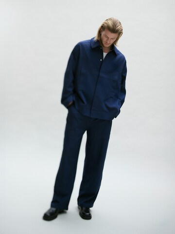 KARIA by Loris Karius Wide leg Trousers in Blue