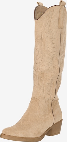 Salinyang Comwboystøvler i grøn: forside