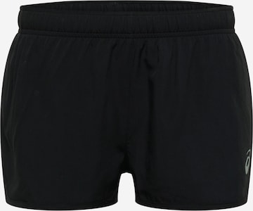 ASICS - Slimfit Pantalón deportivo 'Core Split' en negro: frente