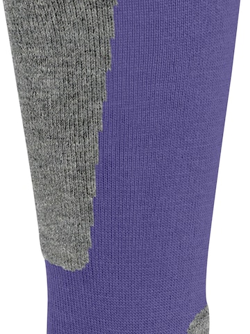 FALKE Socks 'Active Ski' in Purple