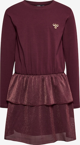 Robe de sport Hummel en rouge : devant