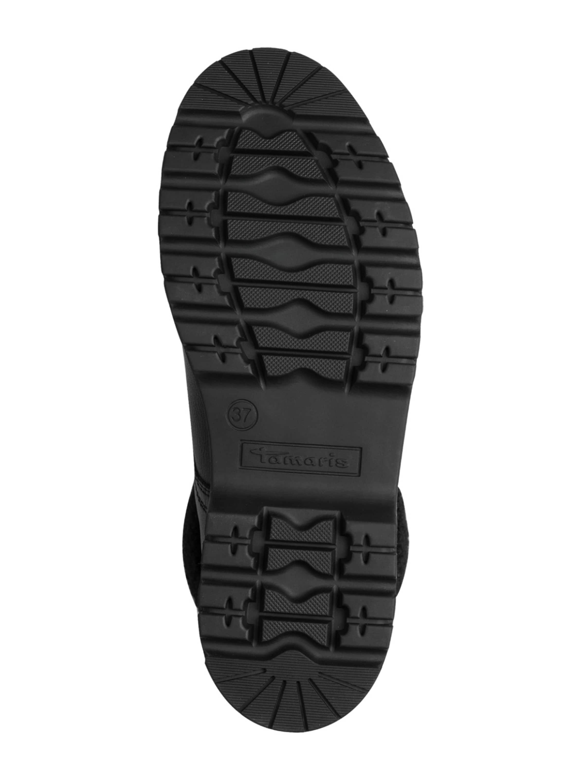 Bottines à lacets Tamaris en noir