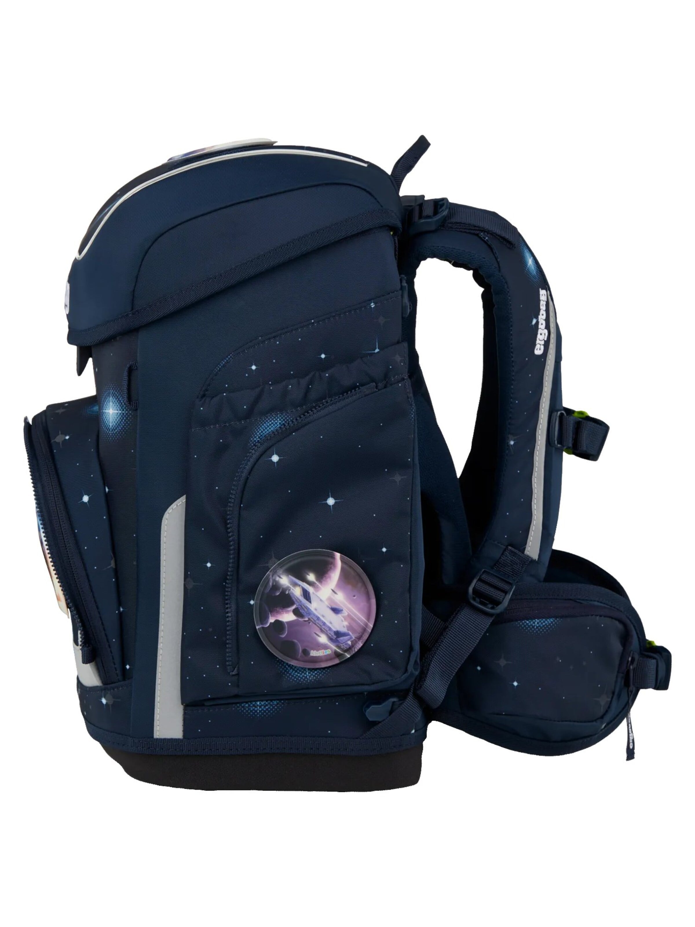 ergobag Backpack 'Schulranzen-Set cubo Set' in Blue