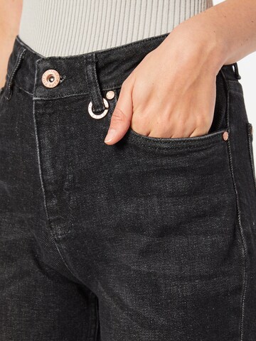 PULZ Jeans Normální Džíny – černá