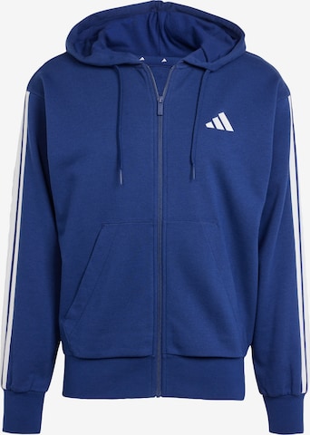 Veste de survêtement 'Essentials' ADIDAS SPORTSWEAR en bleu : devant