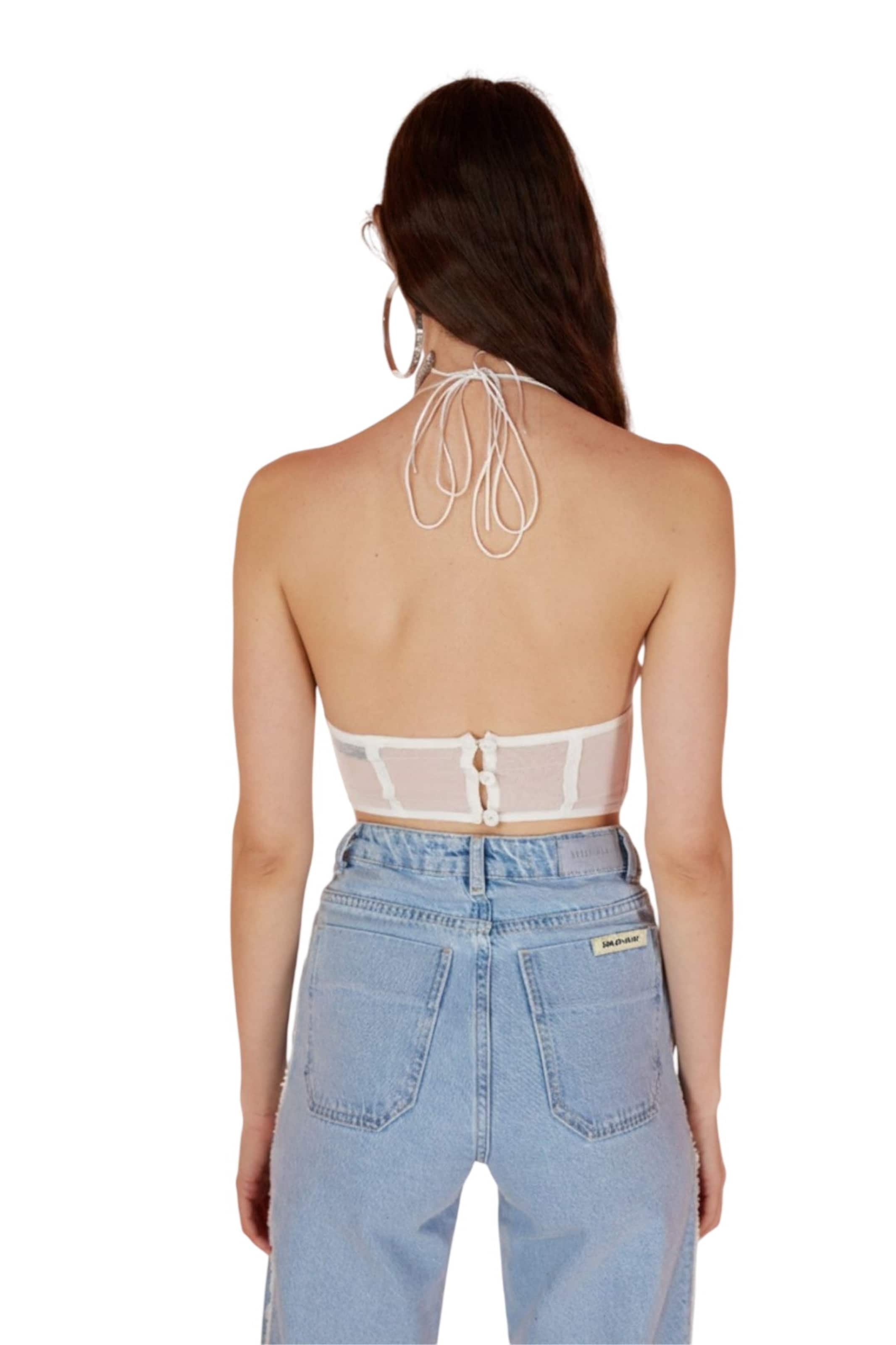 HOLLY LOLLY Top in Weiß
